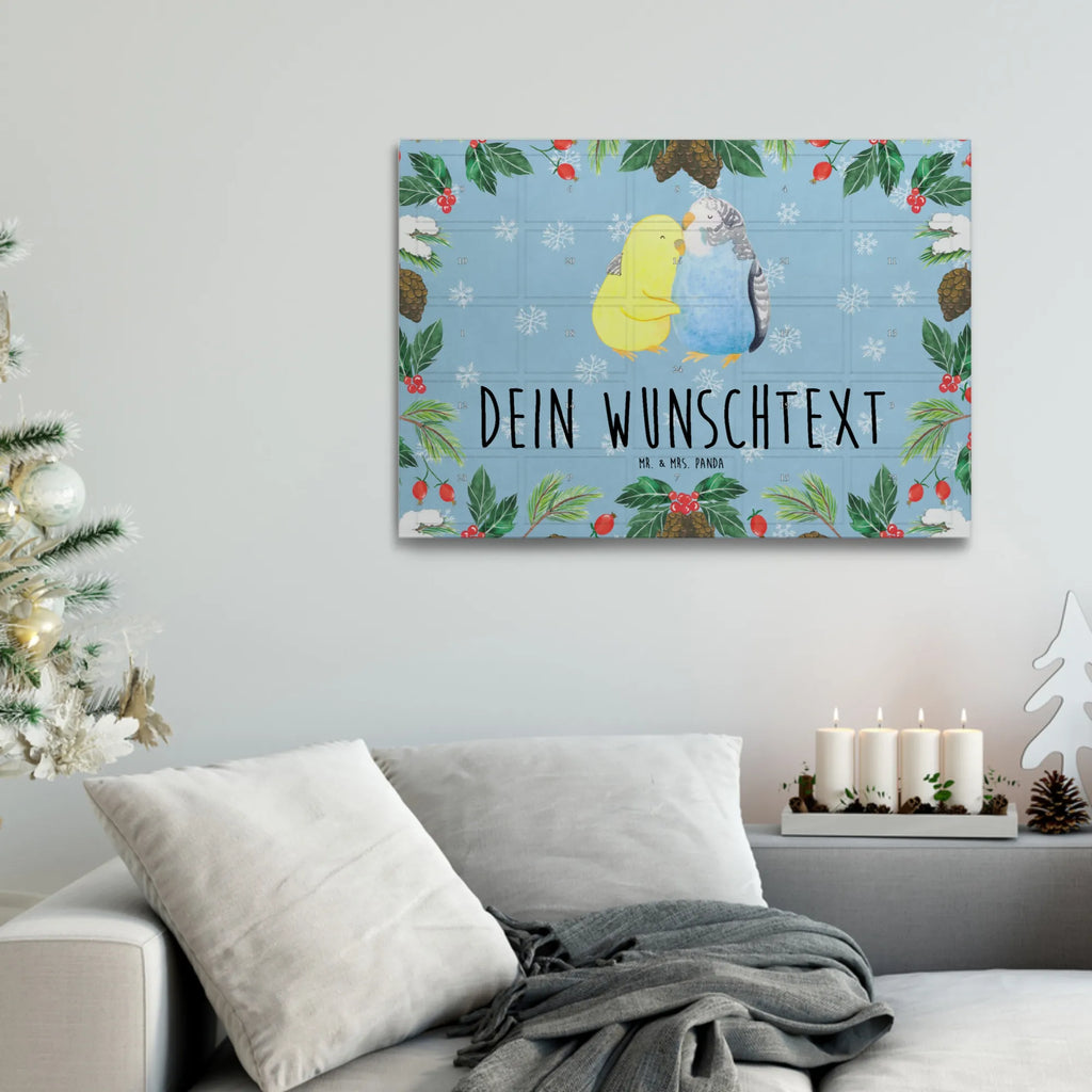 Personalisierter Tee Adventskalender Wellensittich Liebe Personalisierter Tee Adventskalender, Freundin, Jahrestag, Verlobung, Liebesgeschenk, Ehefrau, Heiratsantrag, Heiraten, Hocheitstag, Freund, Ehemann, Partner, Liebe, Vertrauen, Vögel, Nähe, Wellensittich, Kuscheln