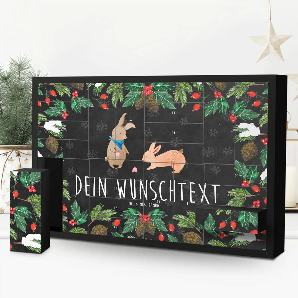 Personalisierter Befüllbarer Adventskalender Hasen Muschel Befüllbarer Adventskalender, Adventskalender Zum Selbst Befüllen, Mama, Oma, Opa, Schwester, Papa, Bruder, Muttertag, Vatertag, Familie, Beste Freundin, Hasen, Freundin, Meer, BFF, Best Friends, Muscheln, Freundinnen, Muscheln Sammeln