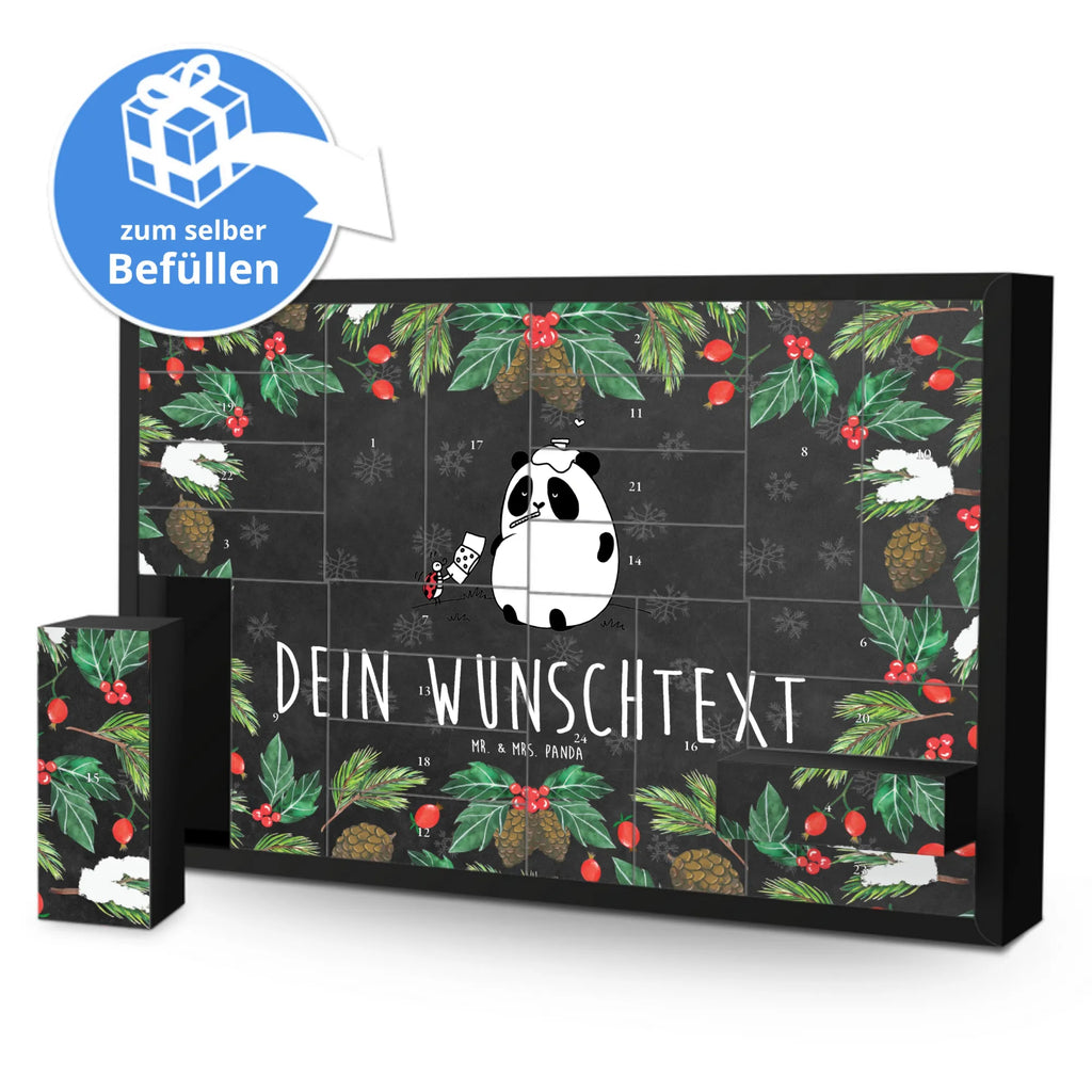  Panda Szybkiego powrotu do zdrowia Adventskalender Zum Selbst Befüllen, Befüllbarer Adventskalender