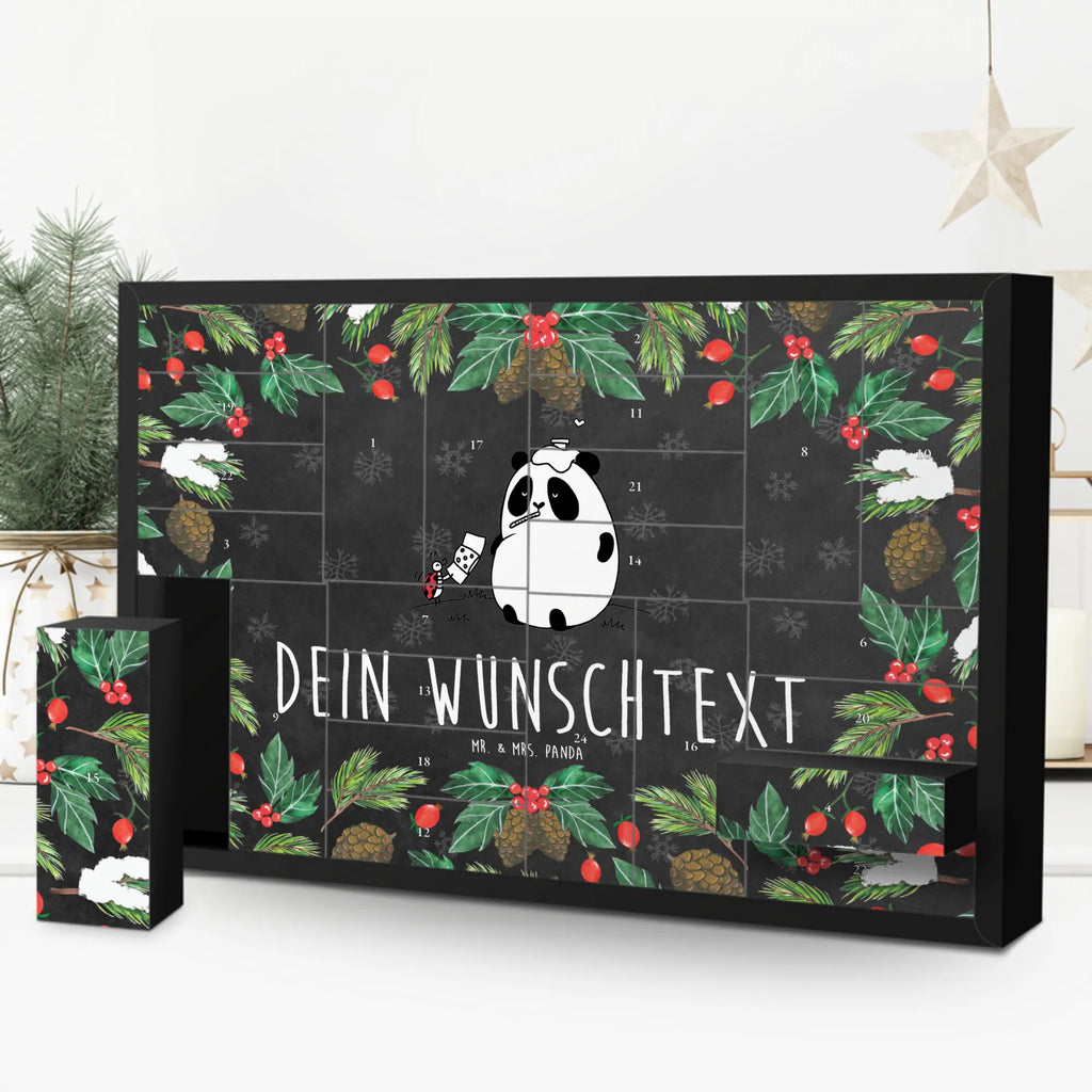  Panda Szybkiego powrotu do zdrowia Adventskalender Zum Selbst Befüllen, Befüllbarer Adventskalender
