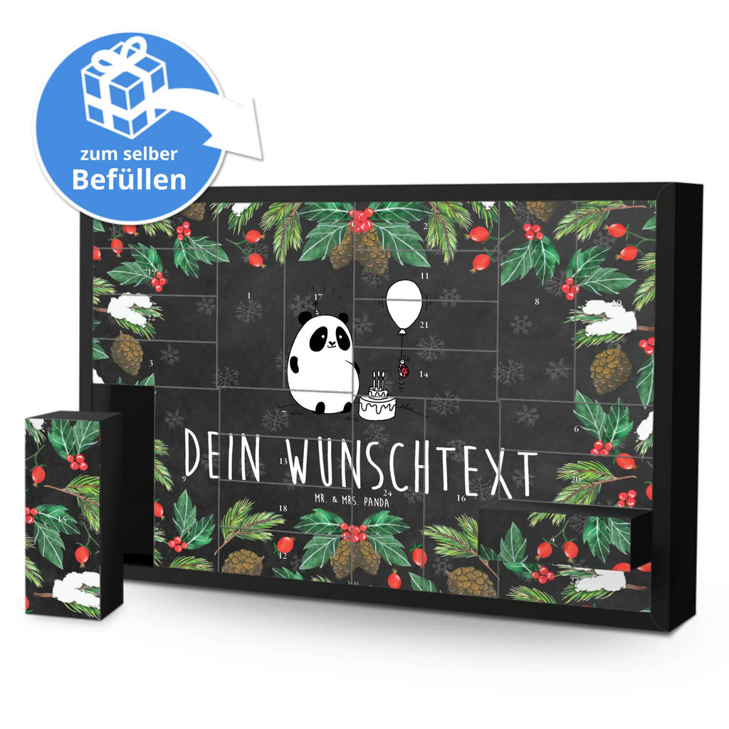  Panda Birthday Befüllbarer Adventskalender, Adventskalender Zum Selbst Befüllen