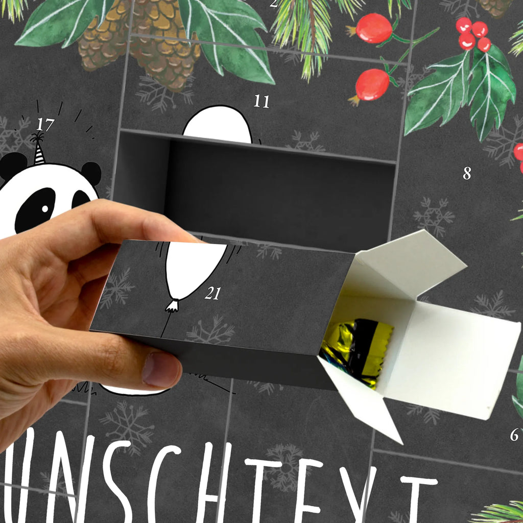  Panda Birthday Befüllbarer Adventskalender, Adventskalender Zum Selbst Befüllen