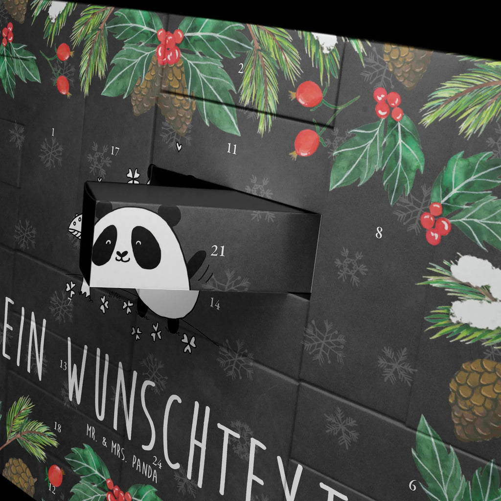  Panda Happiness Adventskalender Zum Selbst Befüllen, Befüllbarer Adventskalender