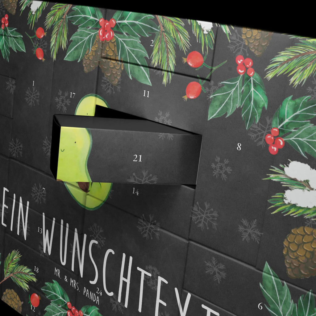 Personalisierter Befüllbarer Adventskalender Avocado Kern Befüllbarer Adventskalender, Adventskalender Zum Selbst Befüllen, Avocado, Gesund, Veggie, Vegan, Pflanze, Avokado, Kern, Spruch Leben, Avocadokern