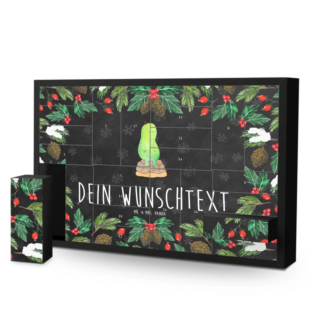 Personalisierter Befüllbarer Adventskalender Schildkröte Pause Adventskalender Zum Selbst Befüllen, Befüllbarer Adventskalender, Schildkröte, Entschleunigen, Achtsamkeit, Achtsam