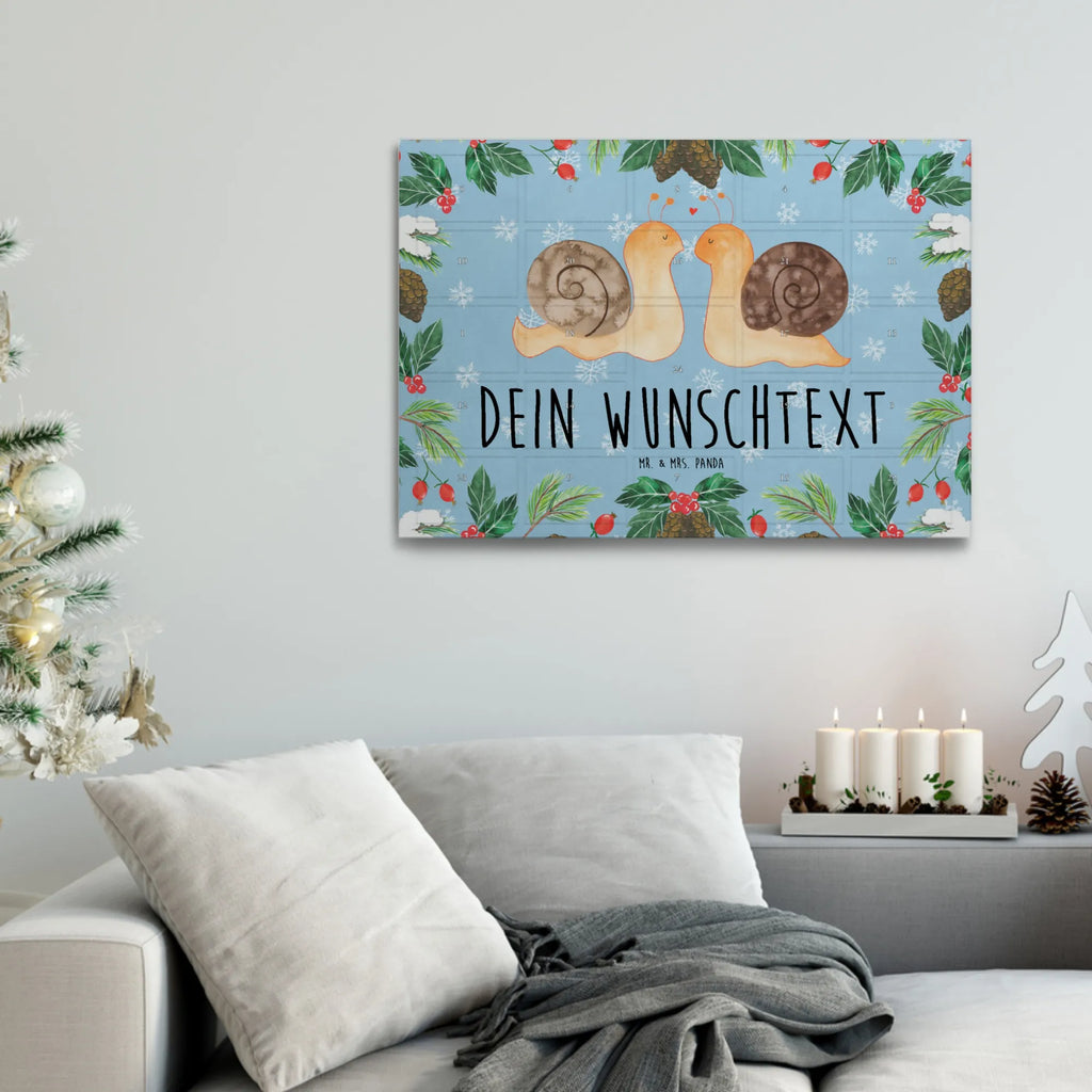 Personalisierter Tee Adventskalender Schnecken Liebe Personalisierter Tee Adventskalender, Freund, Freundin, Jahrestag, Verlobung, Liebesgeschenk, Ehefrau, Heiratsantrag, Heiraten, Hocheitstag, Ehemann, Partner, Liebe
