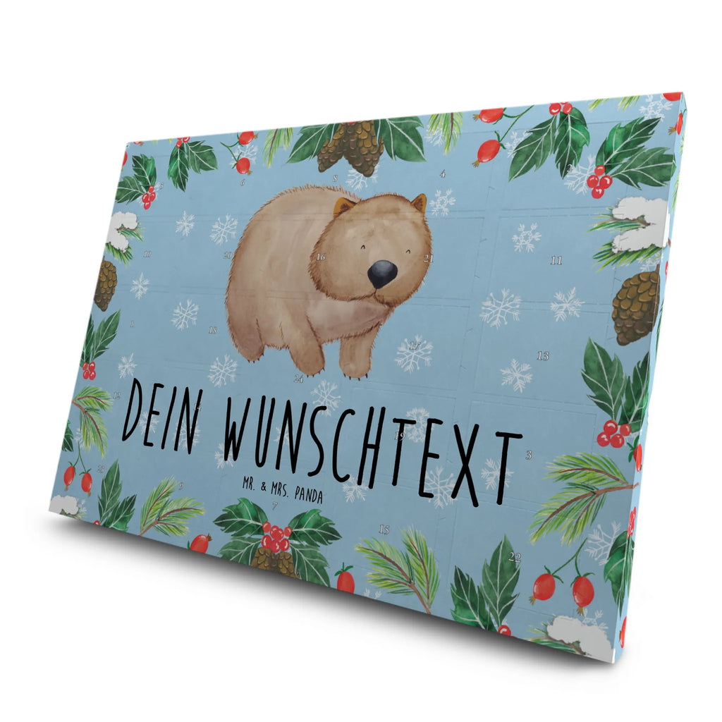 Personalisierter Tee Adventskalender Wombat Personalisierter Tee Adventskalender, Tiermotive, Tiere, Gute Laune, Lustige Sprüche, Wombat, Spruch, Motivation, Australien, Das Leben Ist schön