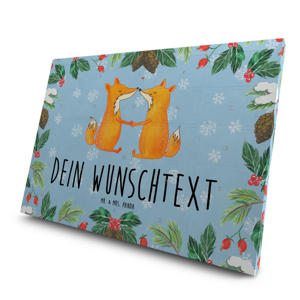 Personalisierter Tee Adventskalender Füchse Liebe Personalisierter Tee Adventskalender, Fuchs, Ehe, Ehemann, Füchse, Liebe, Freundin, Freund, Verlobte, Liebesbeweis, Paar, Liebespaar, Ehefrau, Partner, Fox