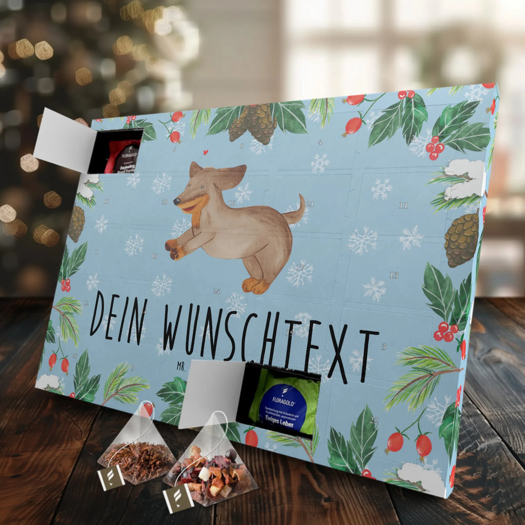 Personalisierter Tee Adventskalender Hund Dackel Personalisierter Tee Adventskalender, Hunderasse, Tierliebhaber, Hundemotiv, Haustier, Hundebesitzer, Hund, Sprüche, Happy Dog, Dackel, Hunde, Dachshund