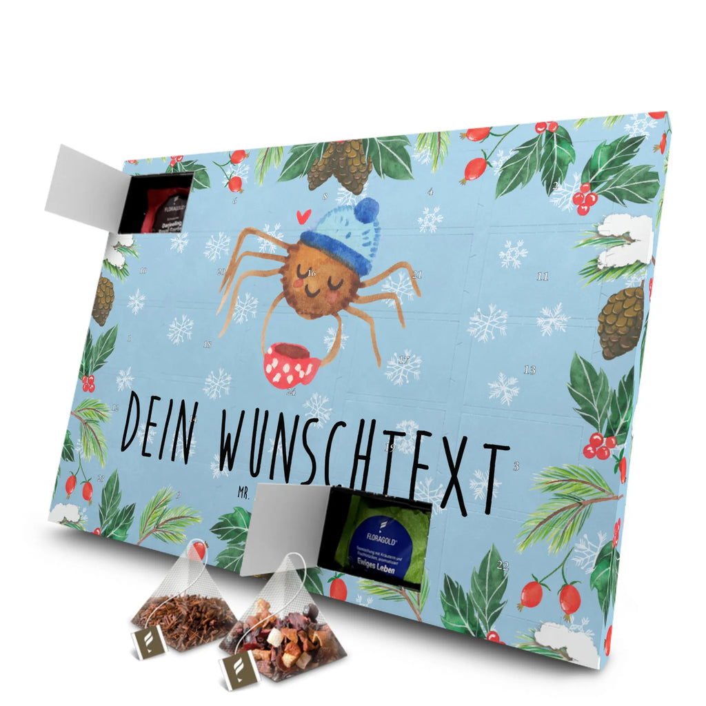 Personalisierter Tee Adventskalender Spinne Agathe Kaffee Personalisierter Tee Adventskalender, Merchandise, Spinne Agathe, Videos, Spinne, Agathe, Morgen, Kaffee, Weiser Spruch, Lebensweisheiten, Morgenmuffel