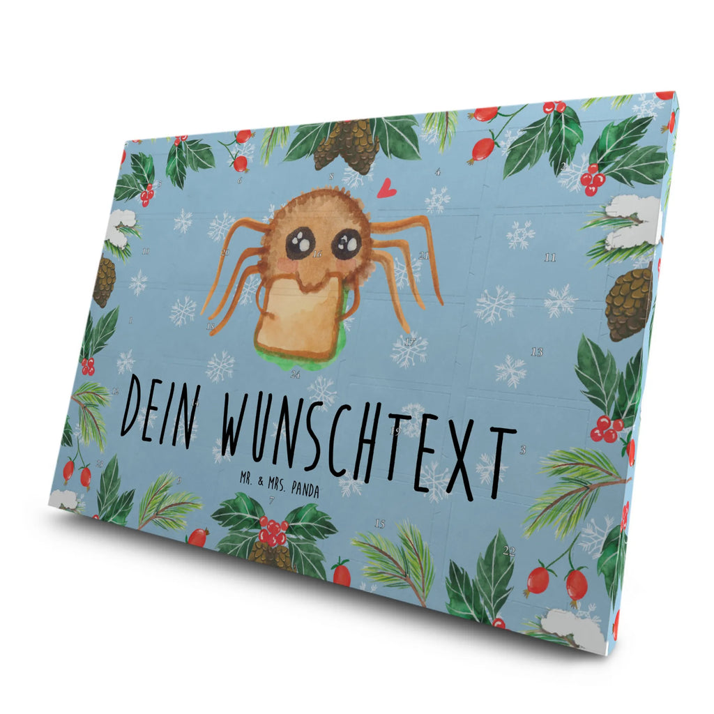 Personalisierter Tee Adventskalender Spinne Agathe Sandwich Personalisierter Tee Adventskalender, Merchandise, Spinne Agathe, Videos, Spinne, Agathe, Alles Wird gut, Hungrig, Verfressen, Glück, Mut, Hunger, Lebensfreude