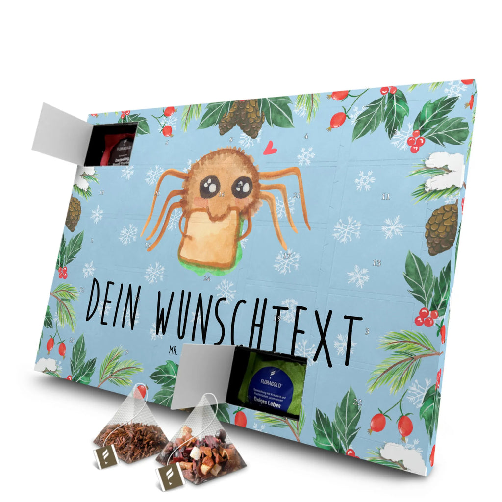 Personalisierter Tee Adventskalender Spinne Agathe Sandwich Personalisierter Tee Adventskalender, Merchandise, Spinne Agathe, Videos, Spinne, Agathe, Alles Wird gut, Hungrig, Verfressen, Glück, Mut, Hunger, Lebensfreude