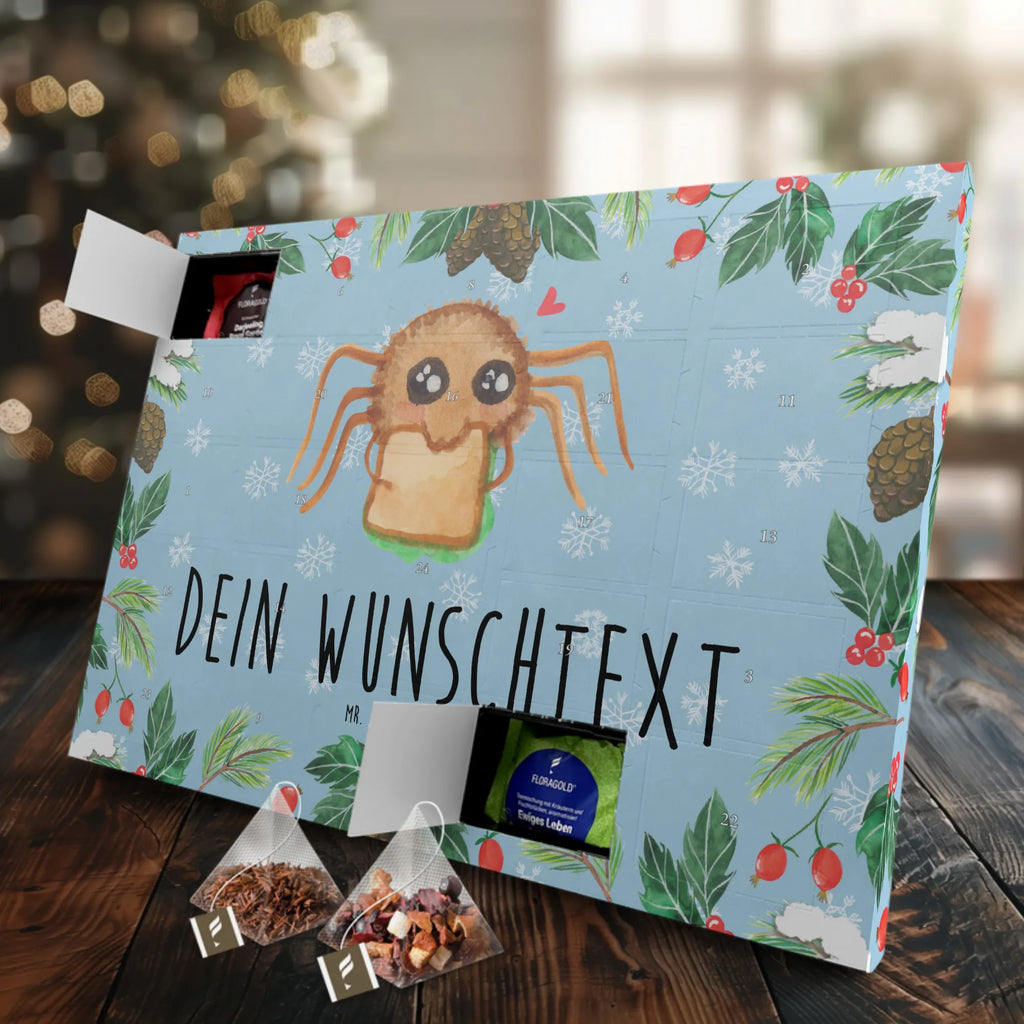 Personalisierter Tee Adventskalender Spinne Agathe Sandwich Personalisierter Tee Adventskalender, Spinne Agathe, Spinne, Merchandise, Agathe, Videos, Hungrig, Glück, Hunger, Mut, Lebensfreude, Alles Wird gut, Verfressen
