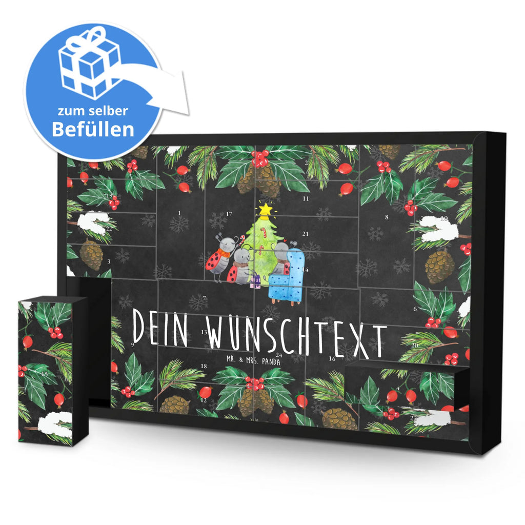 Personalisierter Befüllbarer Adventskalender Weihnachten Smörle Adventskalender Zum Selbst Befüllen, Befüllbarer Adventskalender, Nikolaus, Winter, Advent, Heiligabend, Wintermotiv, Weihnachten, Weihnachtsdeko, Tannennadeln, Pfefferminzstange, Weihnachtsbaum, Geschenk