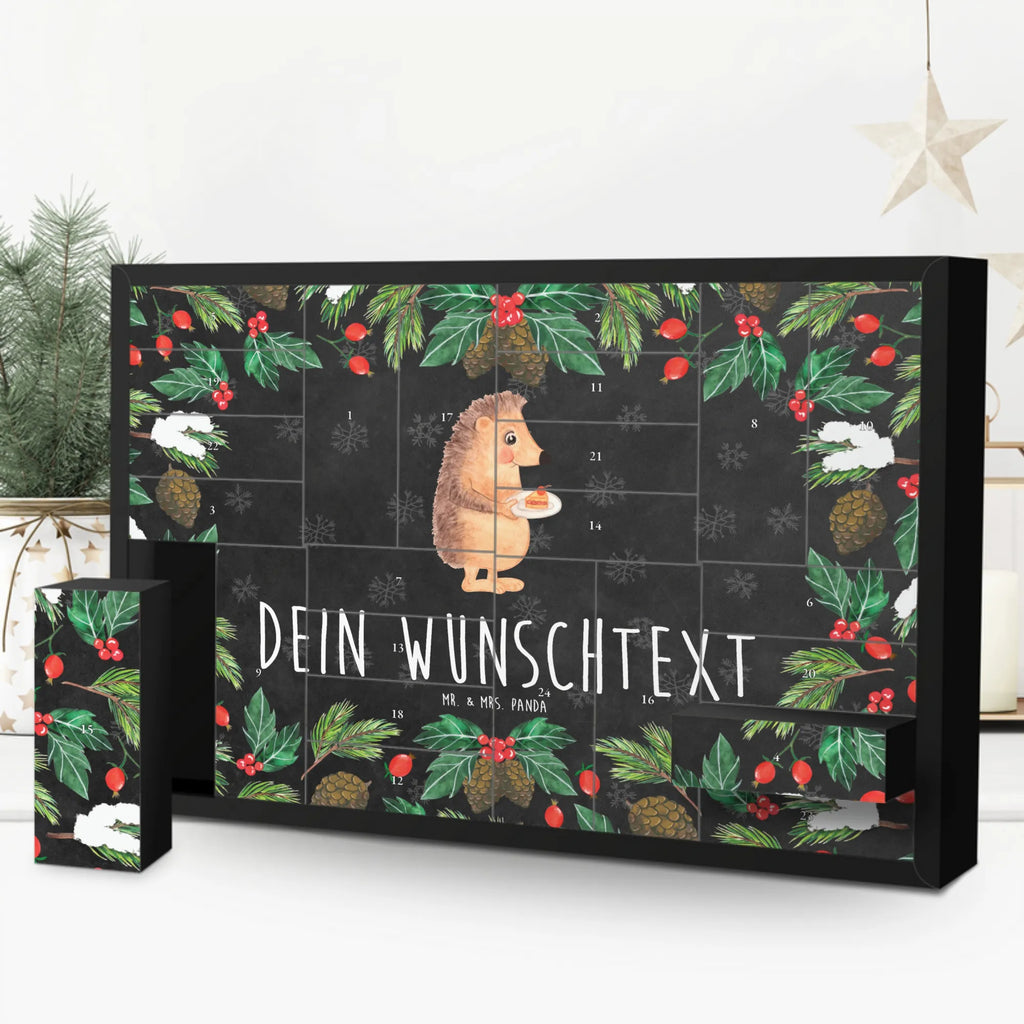 Personalisierter Befüllbarer Adventskalender Igel Kuchenstück Befüllbarer Adventskalender, Adventskalender Zum Selbst Befüllen, Tiermotive, Tiere, Gute Laune, Lustige Sprüche, Einladung Party, Kuchen, Kuchen Backen, Backen Geschenk, Geburtstagskuchen, Igel, Essen Spruch, Torte