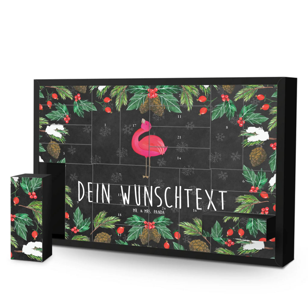 Personalisierter Befüllbarer Adventskalender Flamingo Stolz Adventskalender Zum Selbst Befüllen, Befüllbarer Adventskalender, Flamingo, Tochter, Schwester, Stolz, Selbstakzeptanz, Freude, Selbstliebe, Mama, Freundin, Beste Freundin