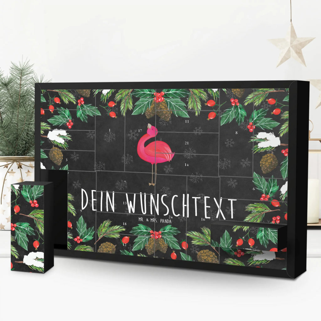 Personalisierter Befüllbarer Adventskalender Flamingo Stolz Adventskalender Zum Selbst Befüllen, Befüllbarer Adventskalender, Flamingo, Tochter, Schwester, Stolz, Selbstakzeptanz, Freude, Selbstliebe, Mama, Freundin, Beste Freundin