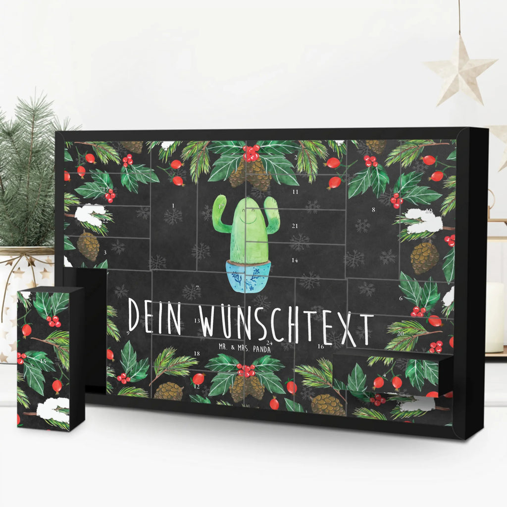 Personalisierter Befüllbarer Adventskalender Kaktus Happy Befüllbarer Adventskalender, Adventskalender Zum Selbst Befüllen, Kaktus, Kakteen, Spruch, Neustart, Familie, Lustig, Büro, Mutter, Motivation, Büroalltag, Kollegin, Kindersicherung, Freundin, Ausbildung, Kollege