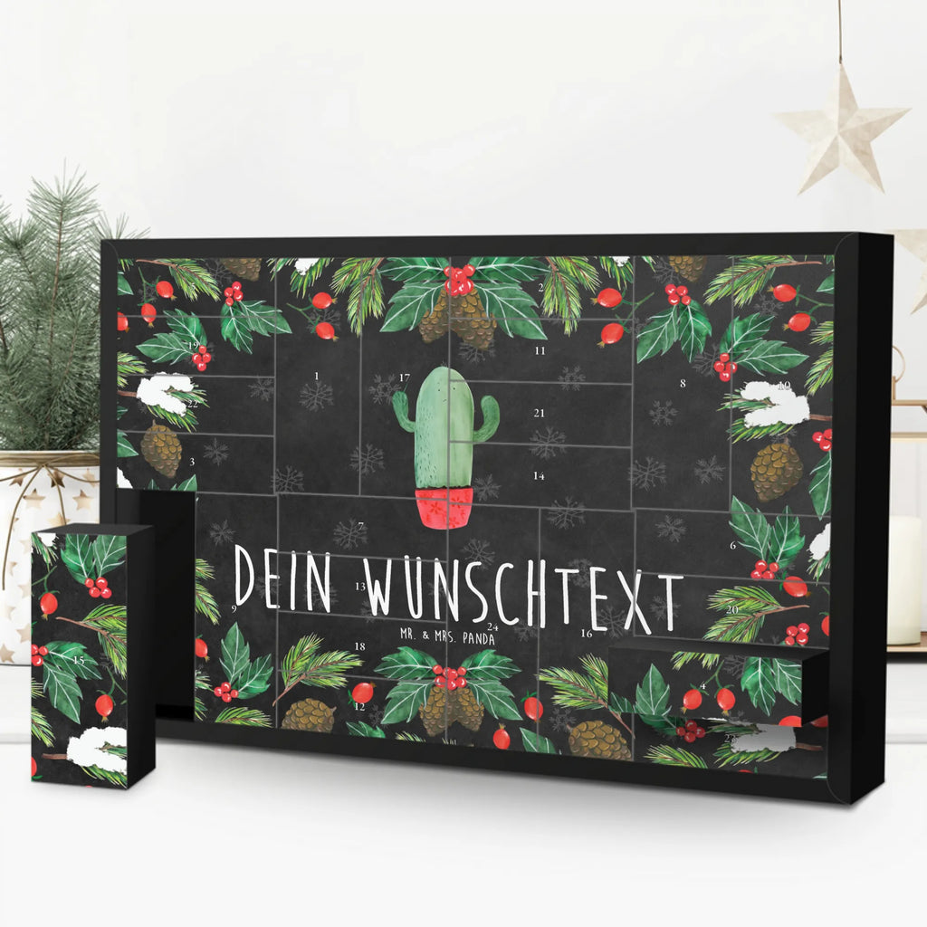 Personalisierter Befüllbarer Adventskalender Kaktus Wut Adventskalender Zum Selbst Befüllen, Befüllbarer Adventskalender, Kaktus, Kakteen, Büroalltag, Chefin, Büro, Kollegin, ärgern, wütend, Schule, Kollege