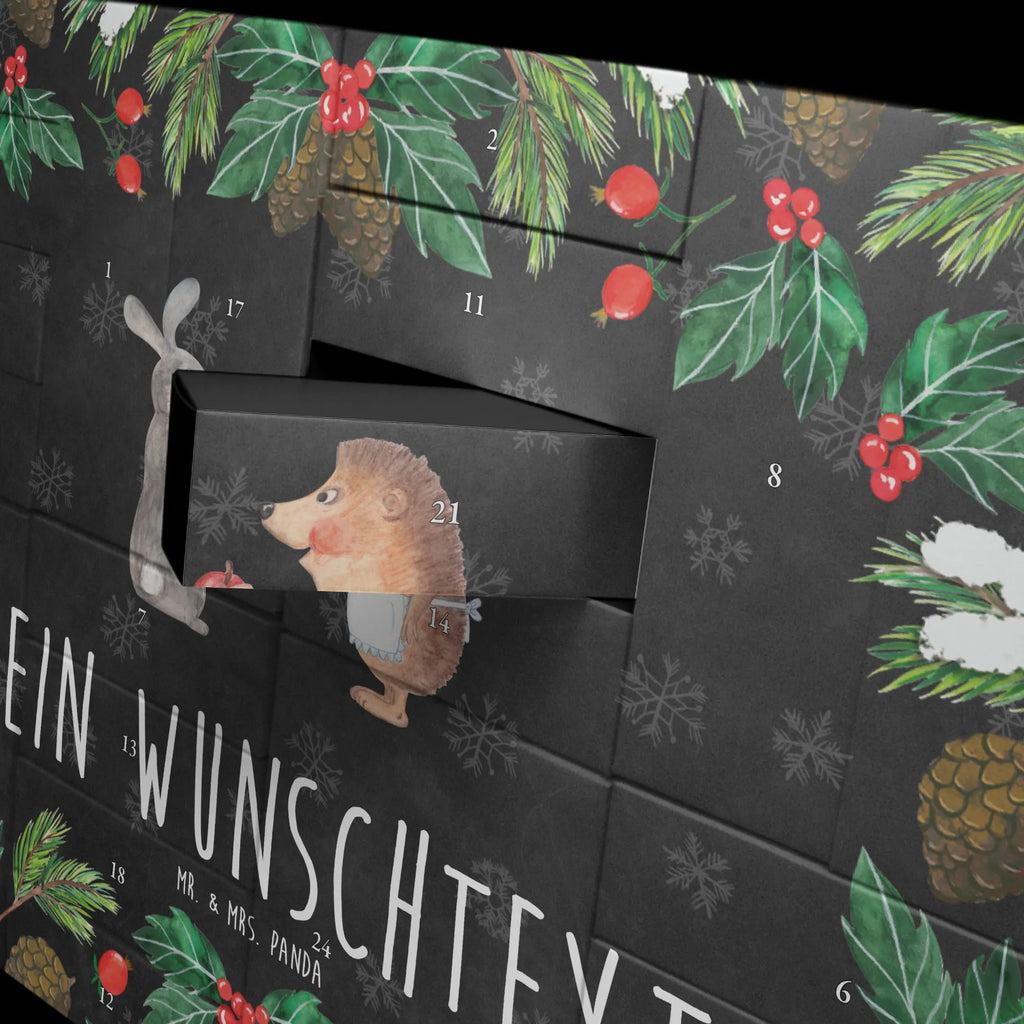 Personalisierter Befüllbarer Adventskalender Hase Igel Befüllbarer Adventskalender, Adventskalender Zum Selbst Befüllen, Tiermotive, Tiere, Gute Laune, Lustige Sprüche, Hase, Trösten, Igel und Hase, Igel, Trennungsschmerz, Spruch Romantisch, Liebe Spruch, Herzschmerz, Liebeskummer Geschenk