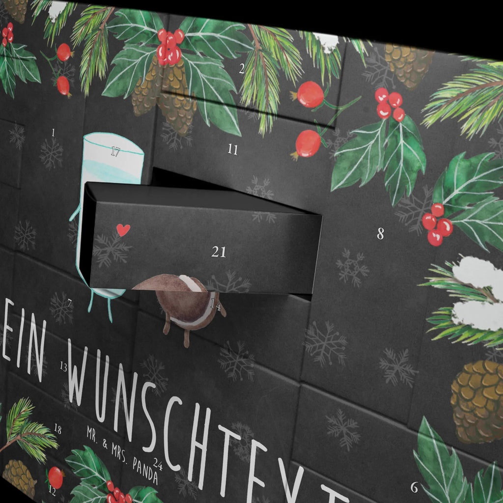 Personalisierter Befüllbarer Adventskalender Milch Keks Adventskalender Zum Selbst Befüllen, Befüllbarer Adventskalender, Tiermotive, Tiere, Gute Laune, Lustige Sprüche, Kaffee, Motiv Süß, Einladung Frühstück, Milch, Keks, Romantisch, Perfektes Paar, Cookie, Kekse, Milk