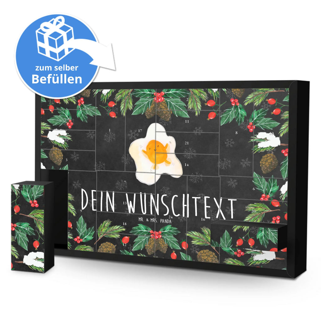 Personalisierter Befüllbarer Adventskalender Spiegelei Ei Befüllbarer Adventskalender, Adventskalender Zum Selbst Befüllen, Tiermotive, Tiere, Gute Laune, Lustige Sprüche, Spiegelei, Schön, Liebe, Tag, Glücklich, Ei