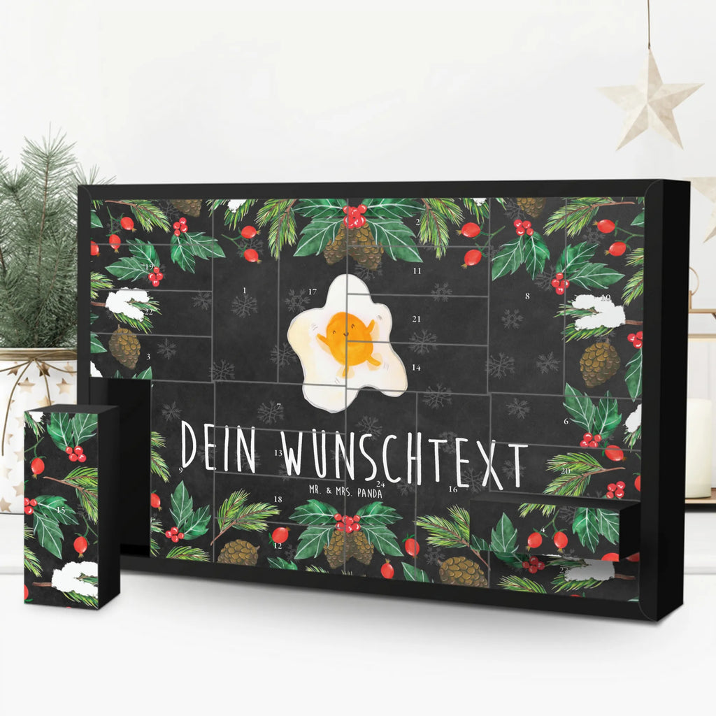 Personalisierter Befüllbarer Adventskalender Spiegelei Ei Befüllbarer Adventskalender, Adventskalender Zum Selbst Befüllen, Tiermotive, Tiere, Gute Laune, Lustige Sprüche, Spiegelei, Schön, Liebe, Tag, Glücklich, Ei