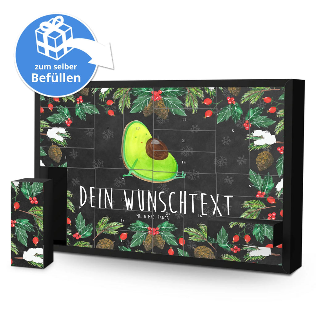 Personalisierter Befüllbarer Adventskalender Avocado Schwangerschaft Befüllbarer Adventskalender, Adventskalender Zum Selbst Befüllen, Avocado, Gesund, Veggie, Vegan, Schwanger, Babyparty, Schwangerschaft, Babyshower