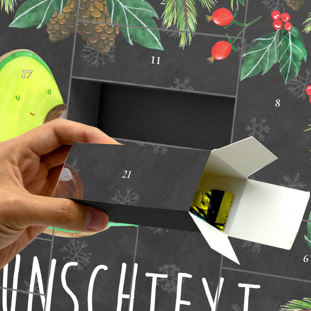 Personalisierter Befüllbarer Adventskalender Avocado Schwangerschaft Befüllbarer Adventskalender, Adventskalender Zum Selbst Befüllen, Avocado, Gesund, Veggie, Vegan, Schwanger, Babyparty, Schwangerschaft, Babyshower