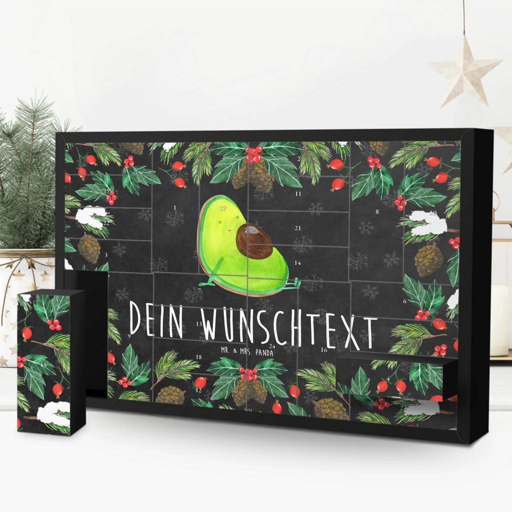 Personalisierter Befüllbarer Adventskalender Avocado Schwangerschaft Befüllbarer Adventskalender, Adventskalender Zum Selbst Befüllen, Avocado, Gesund, Veggie, Vegan, Schwanger, Babyparty, Schwangerschaft, Babyshower