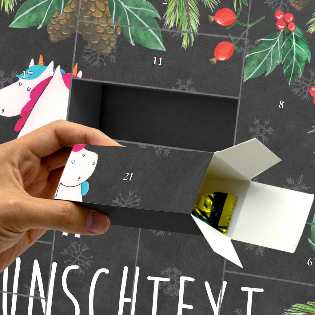 Personalisierter Befüllbarer Adventskalender Einhörner Umarmen Adventskalender Zum Selbst Befüllen, Befüllbarer Adventskalender, Einhorn, Einhorn Deko, Einhörner, Unicorn, Schwestern, Freundinnen, Sister, Liebe, Familie, Freundin, Schwester, Geschwister, BFF