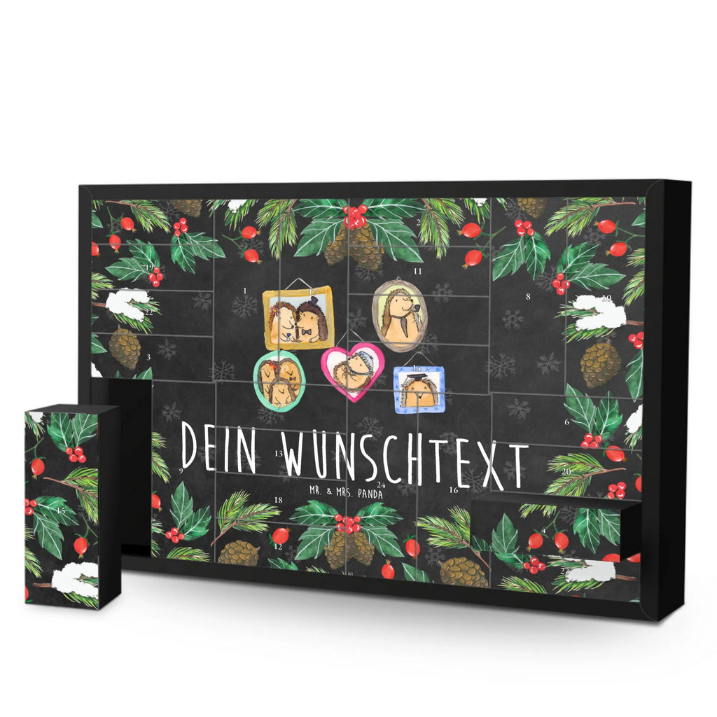 Personalisierter Befüllbarer Adventskalender Igel Familie Befüllbarer Adventskalender, Adventskalender Zum Selbst Befüllen, Mama, Oma, Opa, Schwester, Papa, Bruder, Muttertag, Vatertag, Familie, Liebe, Igel, Zusammenhalt, Glück, Bilder