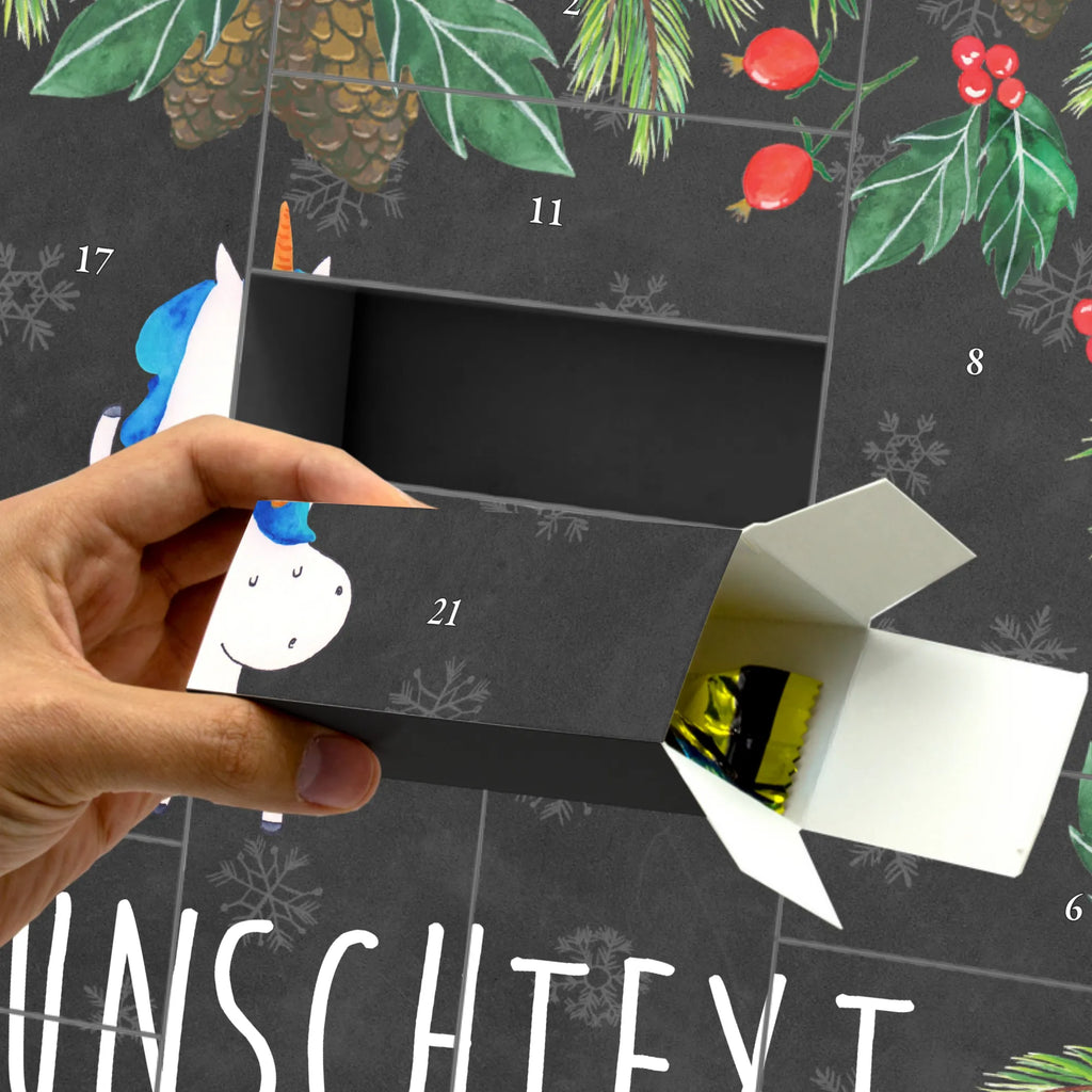 Personalisierter Befüllbarer Adventskalender Einhorn Mann Adventskalender Zum Selbst Befüllen, Befüllbarer Adventskalender, Unicorn, Einhorn, Einhörner, Einhorn Deko, Beste, Bester Freund, Cool, Party, Freundin, Mann, BFF, Hübsch, Familie