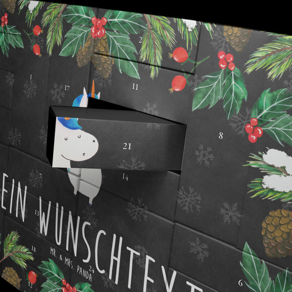 Personalisierter Befüllbarer Adventskalender Einhorn Mann Adventskalender Zum Selbst Befüllen, Befüllbarer Adventskalender, Unicorn, Einhorn, Einhörner, Einhorn Deko, Beste, Bester Freund, Cool, Party, Freundin, Mann, BFF, Hübsch, Familie