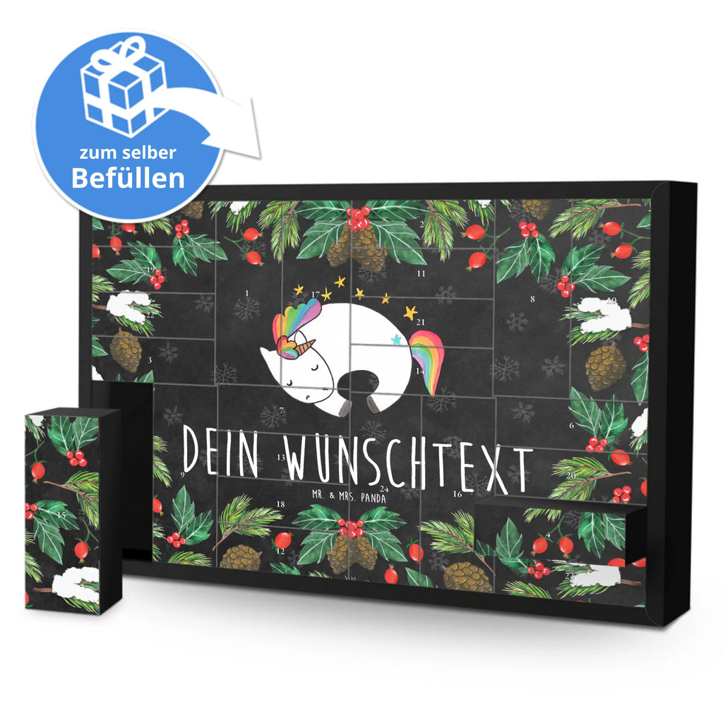 Personalisierter Befüllbarer Adventskalender Einhorn Nacht Befüllbarer Adventskalender, Adventskalender Zum Selbst Befüllen, Einhorn, Einhorn Deko, Einhörner, Unicorn, Geschenk, Träume, Traum, Freundin, Menschen, Ruhe, Realität