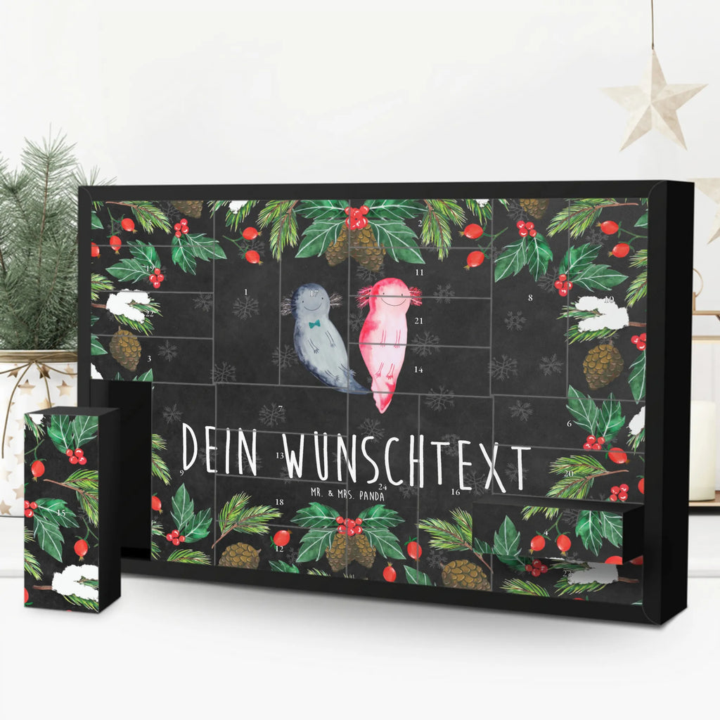 Personalisierter Befüllbarer Adventskalender Axolotl Freundin Befüllbarer Adventskalender, Adventskalender Zum Selbst Befüllen, Axolotl, Molch, Schwanzlurch, Ehemann, Liebesbeweis, Valentinstag, Verlobter, Jahrestag, Große Liebe, Axolot, Liebe, Lurche, Lurch, Freund