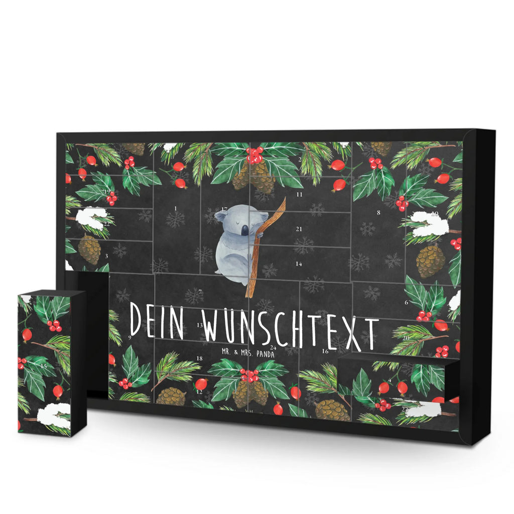 Personalisierter Befüllbarer Adventskalender Koalabär Adventskalender Zum Selbst Befüllen, Befüllbarer Adventskalender, Tiermotive, Tiere, Gute Laune, Lustige Sprüche, Traum, Koalabär, Traumland, Träumen, Bär, Koala, Schlafzimmer, schlafen