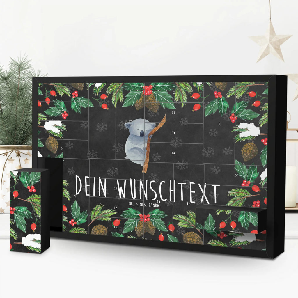 Personalisierter Befüllbarer Adventskalender Koalabär Adventskalender Zum Selbst Befüllen, Befüllbarer Adventskalender, Tiermotive, Tiere, Gute Laune, Lustige Sprüche, Traum, Koalabär, Traumland, Träumen, Bär, Koala, Schlafzimmer, schlafen