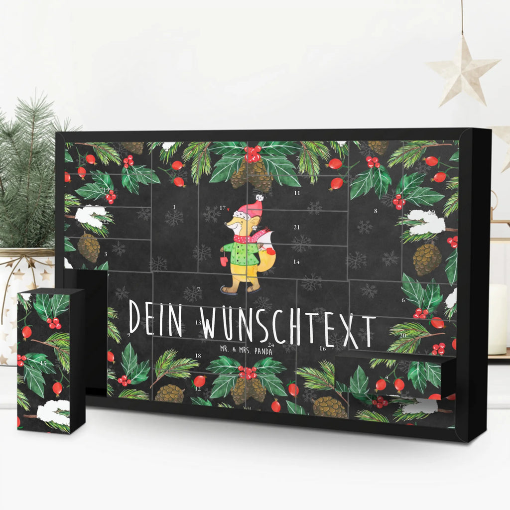 Personalisierter Befüllbarer Adventskalender Fuchs  Schlittschuhe Befüllbarer Adventskalender, Adventskalender Zum Selbst Befüllen, Nikolaus, Winter, Advent, Heiligabend, Wintermotiv, Weihnachten, Weihnachtsdeko, Weihnachtstage, Tannenbaum, Weihnachtszeit, Weihnachtsbaum, Weihnachtsmann