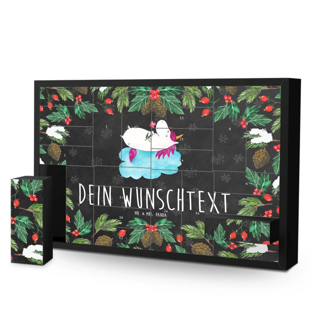 Personalisierter Befüllbarer Adventskalender Einhorn Verliebt Adventskalender Zum Selbst Befüllen, Befüllbarer Adventskalender, Einhorn, Einhorn Deko, Einhörner, Unicorn, Liebe, Verliebt, Freundin, Liebesbeweis, Wolke