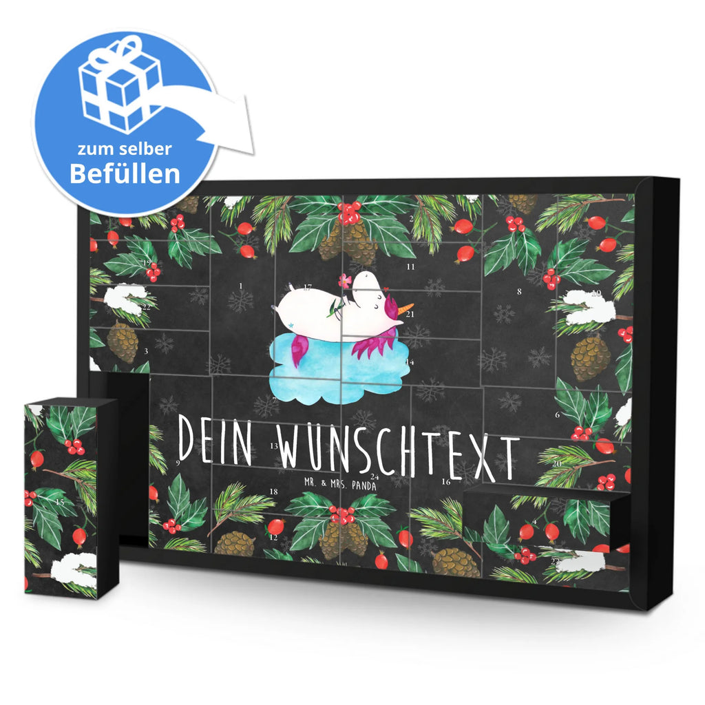 Personalisierter Befüllbarer Adventskalender Einhorn Verliebt Adventskalender Zum Selbst Befüllen, Befüllbarer Adventskalender, Einhorn, Einhorn Deko, Einhörner, Unicorn, Liebe, Verliebt, Freundin, Liebesbeweis, Wolke