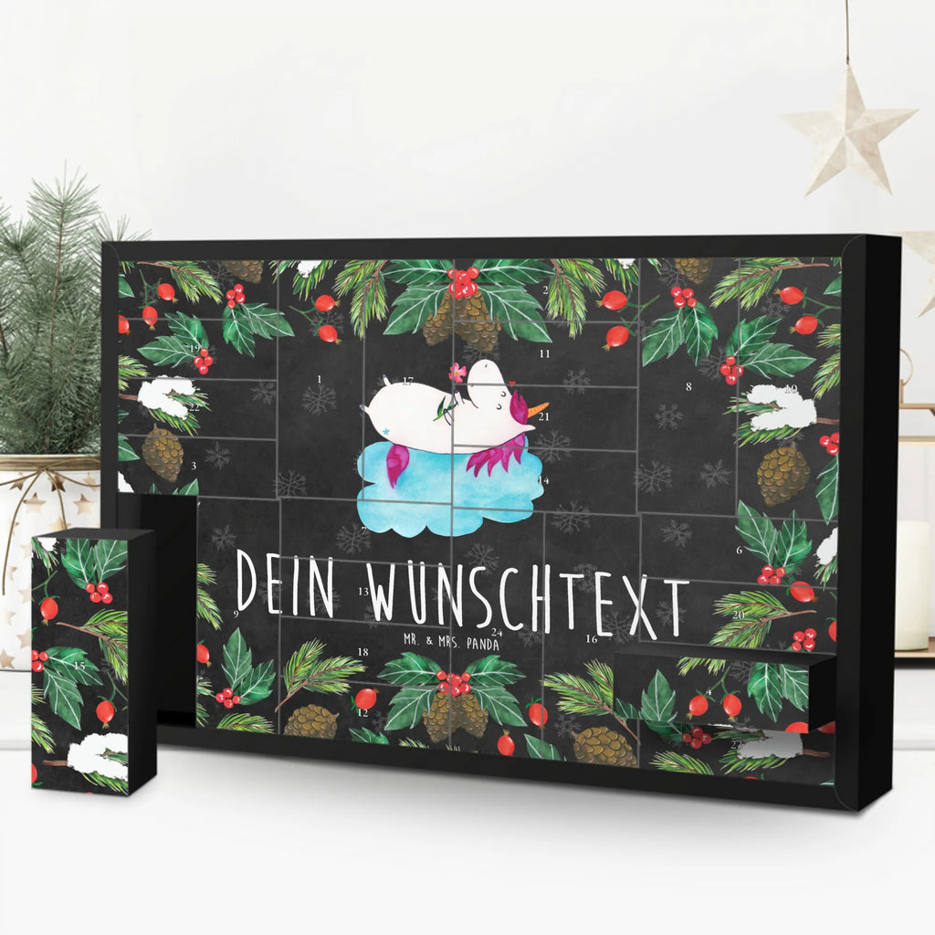 Personalisierter Befüllbarer Adventskalender Einhorn Verliebt Adventskalender Zum Selbst Befüllen, Befüllbarer Adventskalender, Einhorn, Einhorn Deko, Einhörner, Unicorn, Liebe, Verliebt, Freundin, Liebesbeweis, Wolke