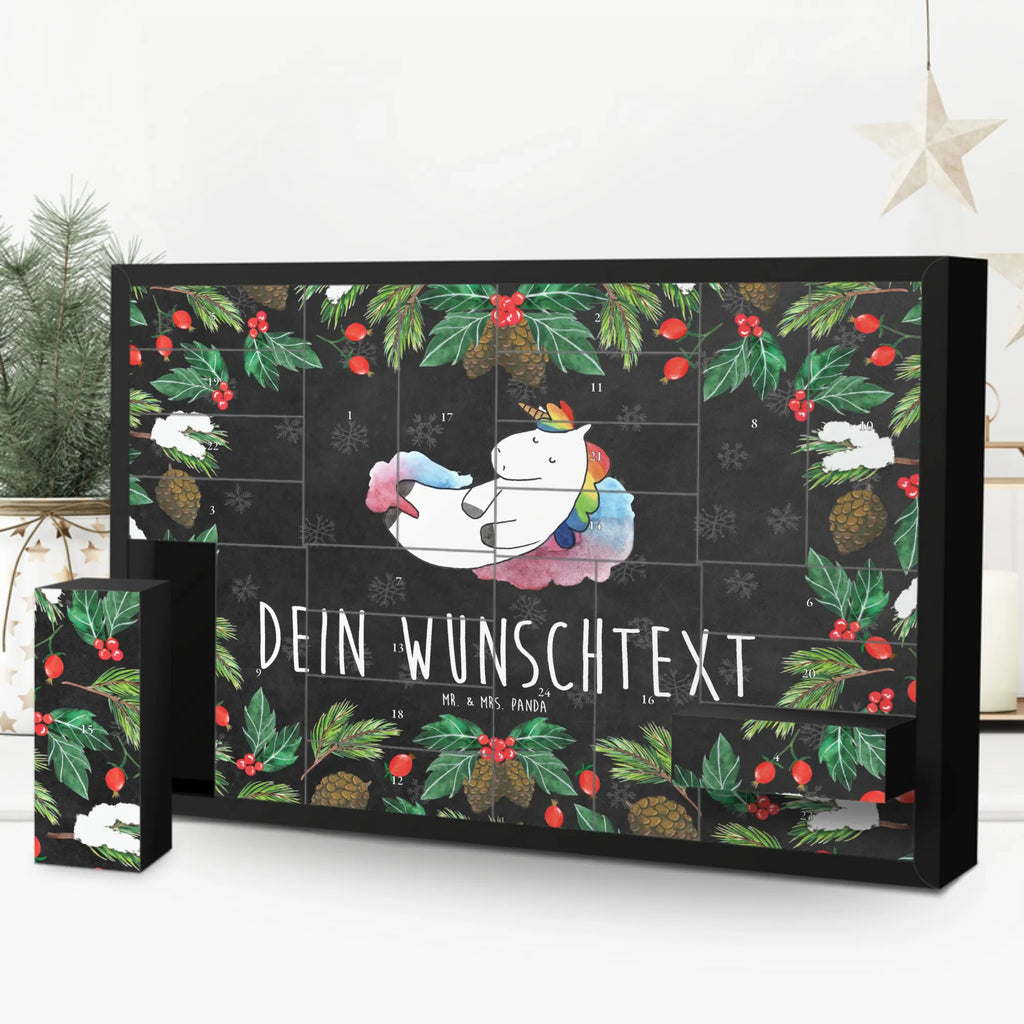 Personalisierter Befüllbarer Adventskalender Einhorn Wolke 7 Befüllbarer Adventskalender, Adventskalender Zum Selbst Befüllen, Einhorn, Einhorn Deko, Einhörner, Unicorn, Lustig, Realität, Witzig, Geschenk, Menschen, Lächeln, Glaube, Verliebt