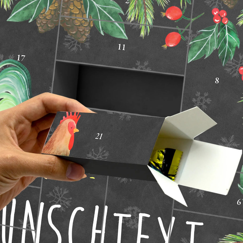 Personalisierter Befüllbarer Adventskalender Hahn Korn Adventskalender Zum Selbst Befüllen, Befüllbarer Adventskalender, Landwirt, Landwirtin, Hoftiere, Bauernhof, Henne, Eier, Korn, Natur, Hahn