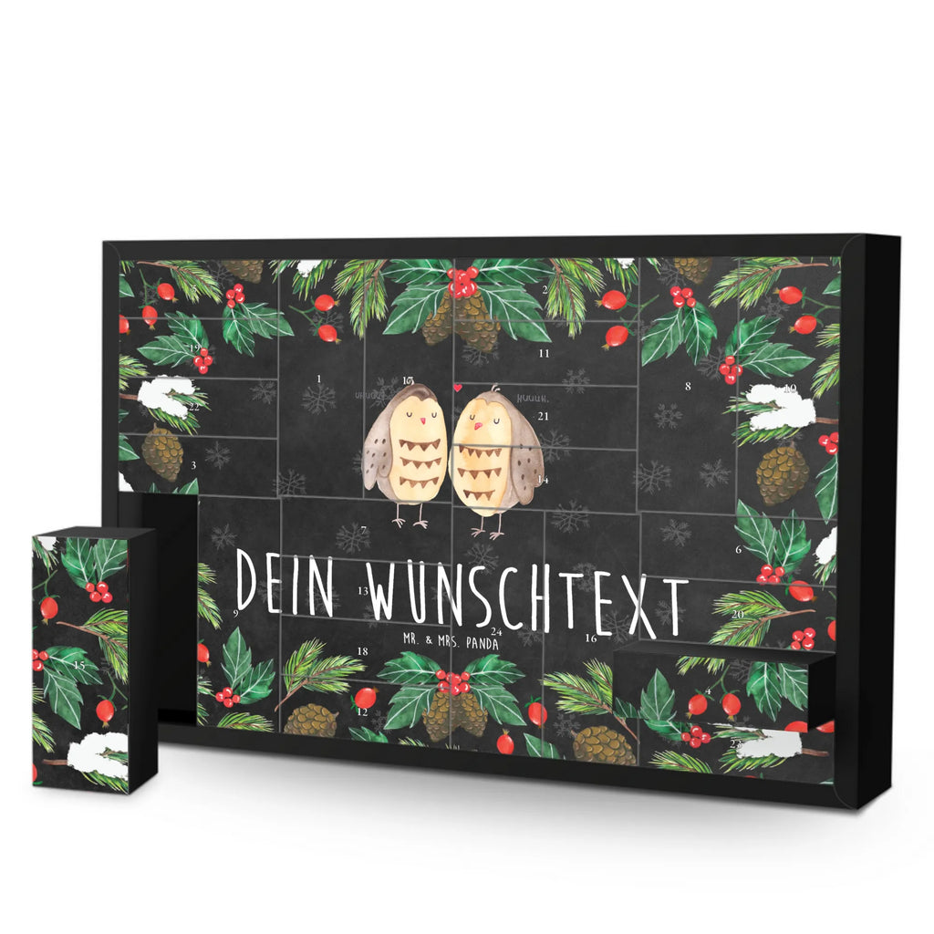Personalisierter Befüllbarer Adventskalender Eulen Liebe Befüllbarer Adventskalender, Adventskalender Zum Selbst Befüllen, Eule, All You Need Is Love, Wortspiel Lustig, Freund, Eule Deko, Freundin Geschenk, Owl, Liebe Spruch, Hochzeit Spruch, Liebe