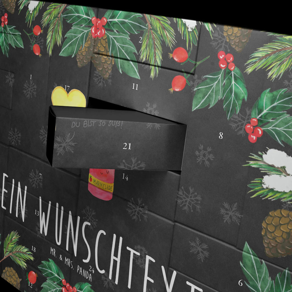 Personalisierter Befüllbarer Adventskalender Toast Marmelade Befüllbarer Adventskalender, Adventskalender Zum Selbst Befüllen, Tiermotive, Tiere, Gute Laune, Lustige Sprüche, Toastbrot, Marmelade, Toast, Brot, Küche Spruch, Süß, Süße Postkarte, Dreamteam, Frühstück Einladung, Küche Deko