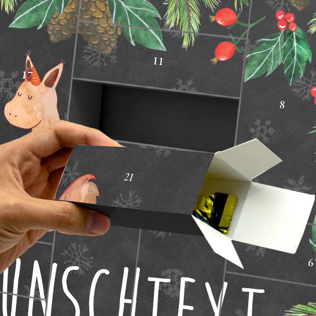 Personalisierter Befüllbarer Adventskalender Einhorn Glauben Adventskalender Zum Selbst Befüllen, Befüllbarer Adventskalender, Einhorn, Einhorn Deko, Einhörner, Unicorn, Eichhörnchen, Eichhorn, Einhörnchen