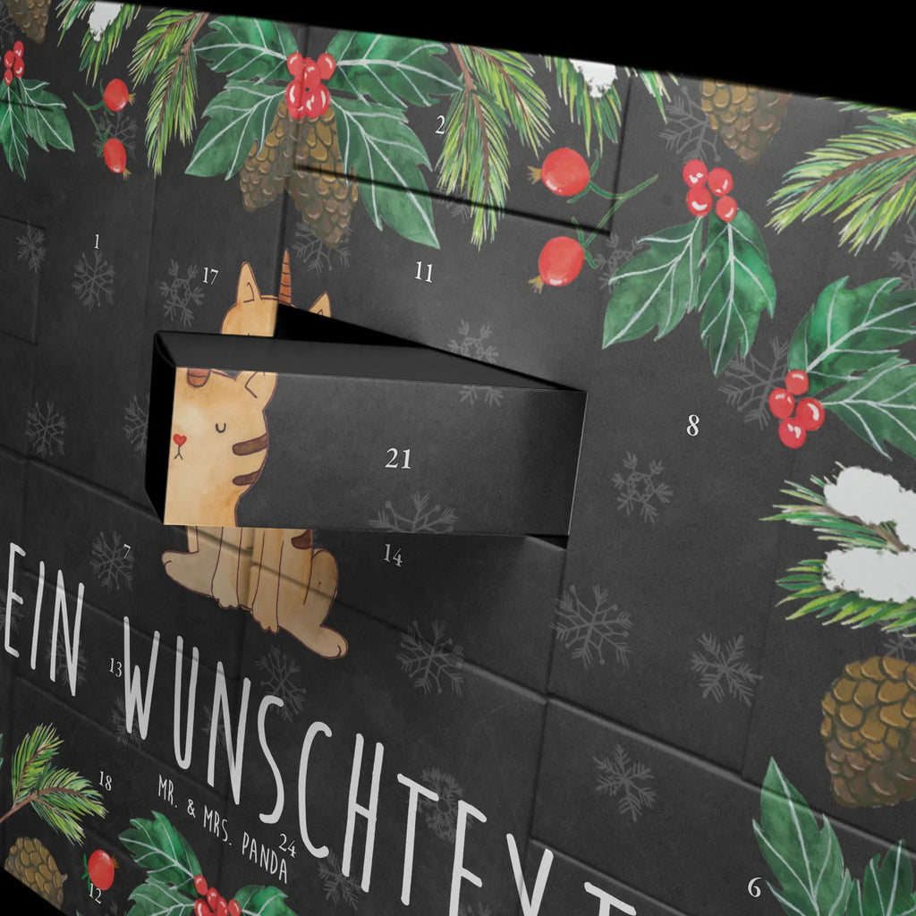 Personalisierter Befüllbarer Adventskalender Einhorn Katze Adventskalender Zum Selbst Befüllen, Befüllbarer Adventskalender, Einhorn, Einhorn Deko, Einhörner, Unicorn, Katze, Kittyhorn, Katzenhorn, Katzer, Erwachsenwerden, Glitzer, Regenbogen, Einhornkatze, Mieze, Einhornpower