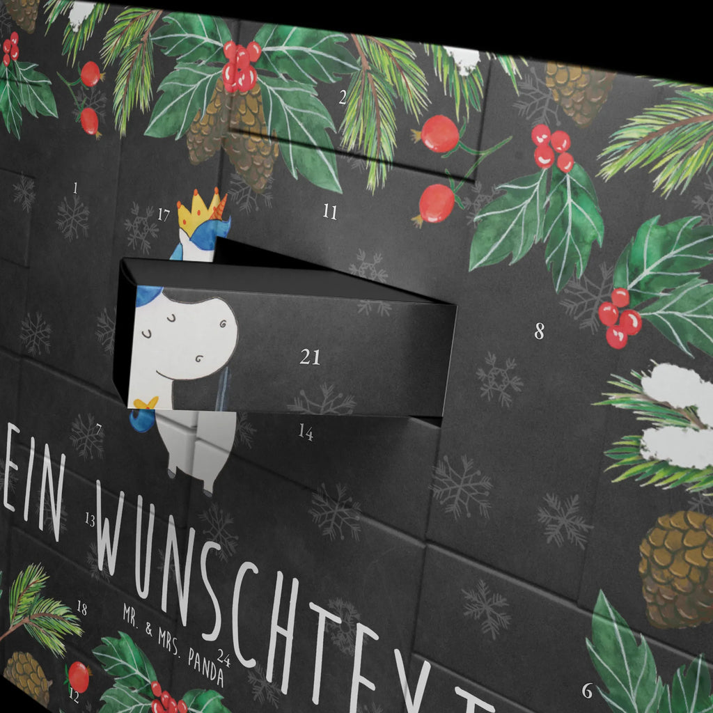 Personalisierter Befüllbarer Adventskalender Einhorn König mit Schwert Adventskalender Zum Selbst Befüllen, Befüllbarer Adventskalender, Einhorn, Einhorn Deko, Einhörner, Unicorn, König, Mittelalter, Ritter
