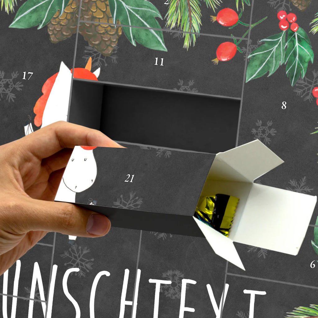 Personalisierter Befüllbarer Adventskalender Einhorn Dankeschön Befüllbarer Adventskalender, Adventskalender Zum Selbst Befüllen, Unicorn, Einhorn, Einhörner, Einhorn Deko, Dankeschön, Danksagung, Danke, Vielen Dank